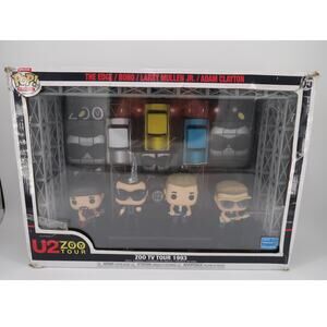 Funko Pop! Moment Deluxe 05 U2 Zoo TV Tour 1993 Vinyl Figures Wal-Mart Exclusive